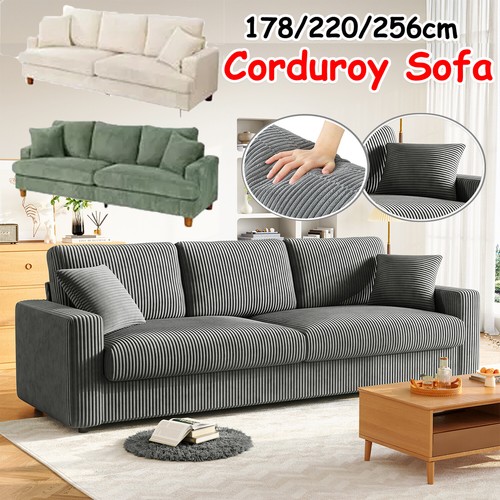 Modern seater corduroy - modern, 2/3/4