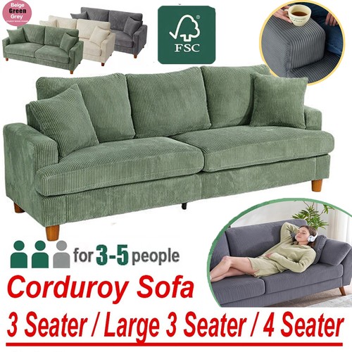 Modern seater corduroy - 2/3/4,