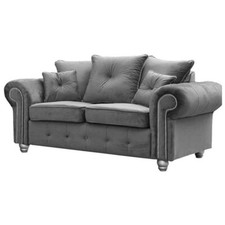 Zoey 3 Seater Grey Modern Sofa