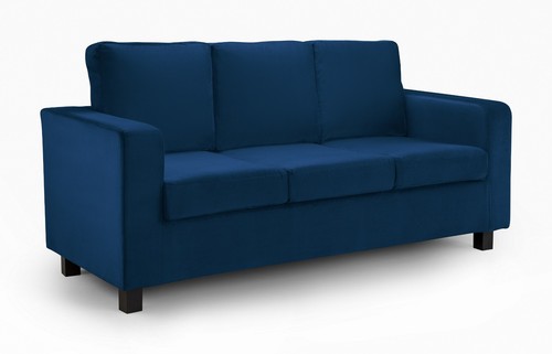 Blue velvet sofas clearance - sofas,