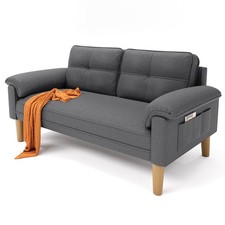 2-Seater Sofa Small Fabric