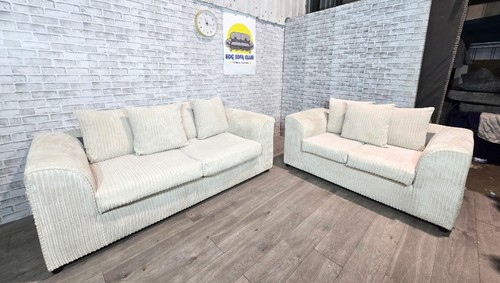 Cream plus seater sofas - seater,